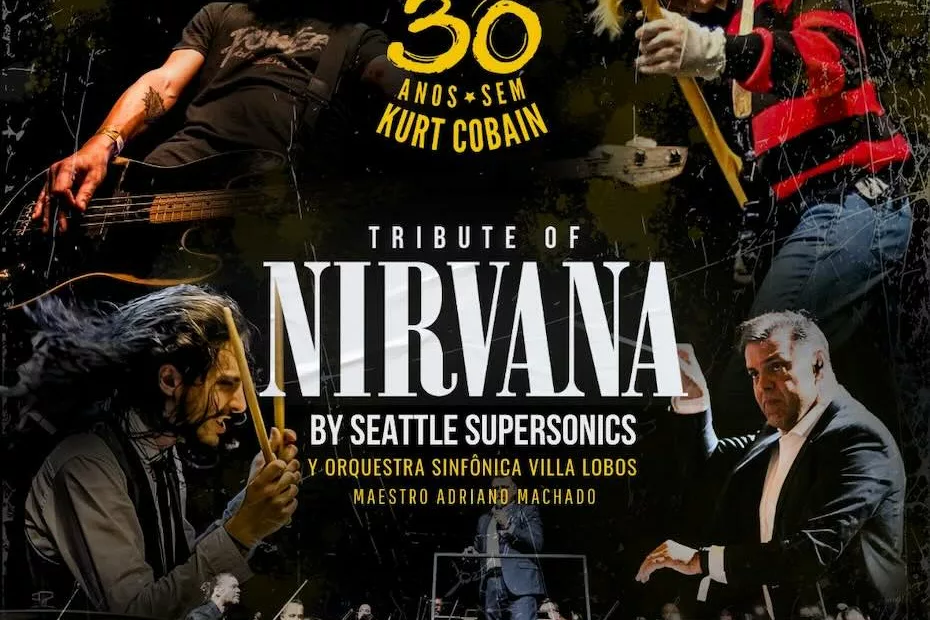 Maior tributo ao Nirvana do mundo retorna ao Brasil para tour histórica com Orquestra Sinfônica