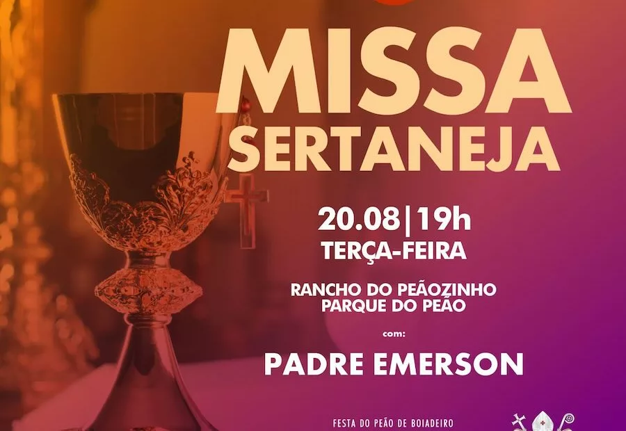 Rancho do Peãozinho recebe 19ª Edição Missa Sertaneja