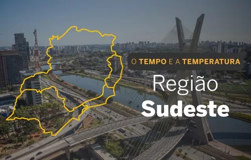 previsao do tempo regiao sudeste