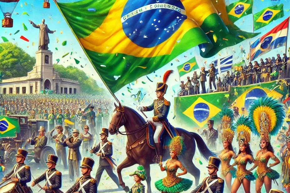 7 de Setembro- celebrando a jornada da Independência Brasileira