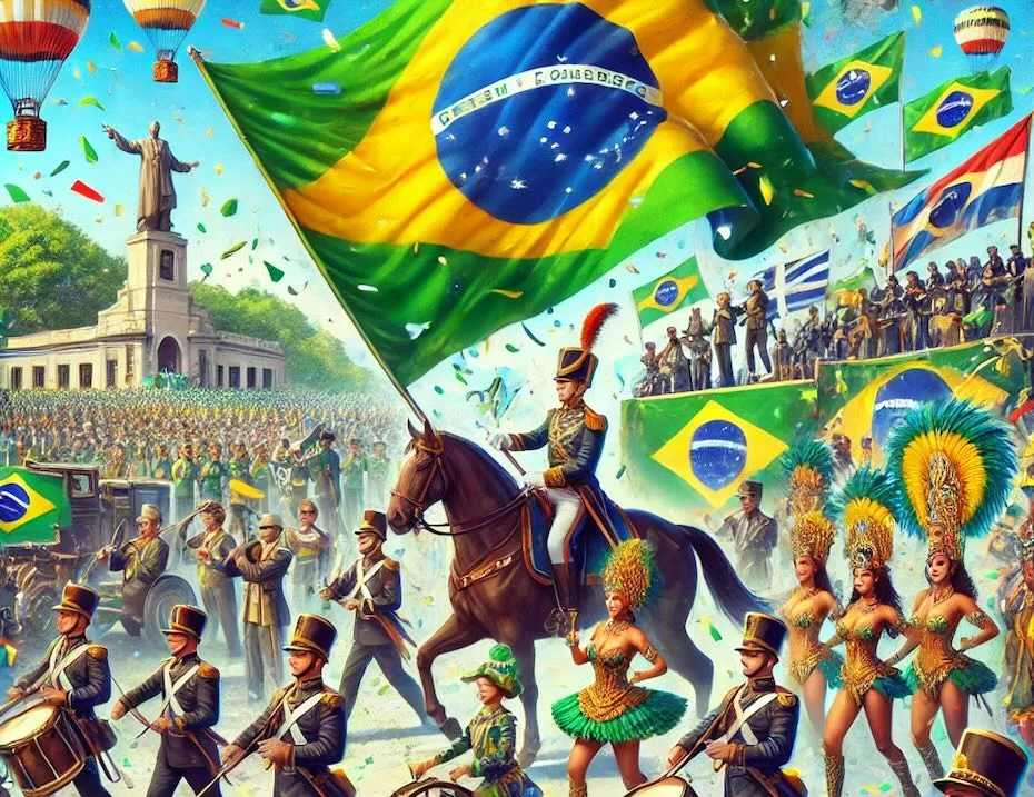 7 de Setembro- celebrando a jornada da Independência Brasileira