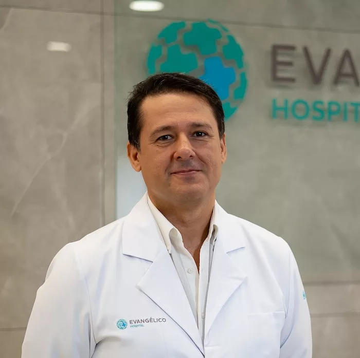 Dr. João de Toledo Martins, radiologista intervencionista do Hospital Evangélico de Sorocaba (HES)