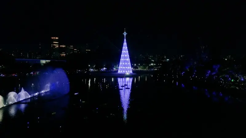 Parque Ibirapuera anuncia o maior Natal de São Paulo e apresenta árvore imersiva de 57 metros de altura