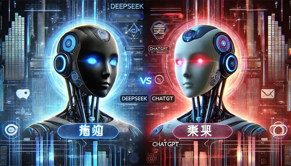 DeepSeek vs ChatGPT: qual inteligência artificial é melhor?