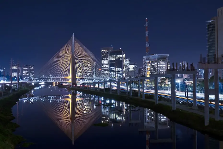 Estaiada Bridge Sao Paulo