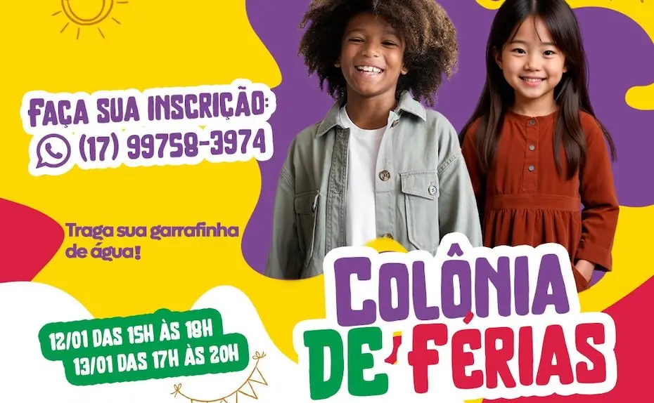 Colônia de Férias do North Shopping promove atividades lúdicas e brincadeiras