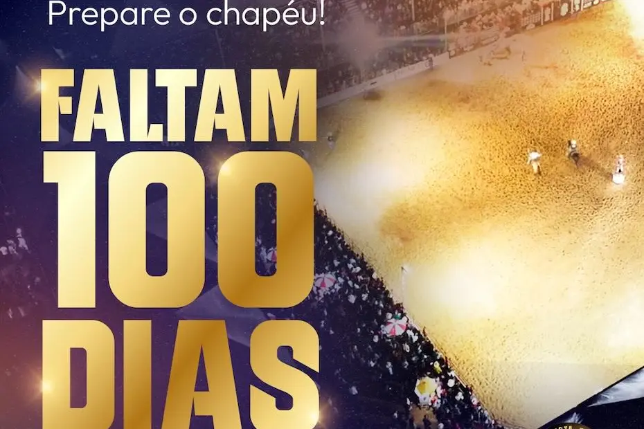 Contagem regressiva: 100 dias para a 30ª Festa do Peão de Guaíra!