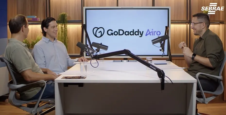 Sebrae-SP e GoDaddy lançam videocast sobre inteligência artificial para os pequenos negócios