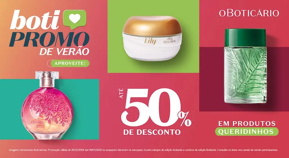 Últimos dias para aproveitar a Boti Promo de Verão com mais de 300 itens com até 50% off